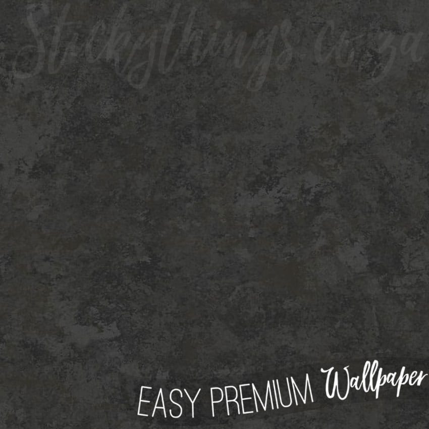 Black Concrete Look Wallpaper - Charcoal Plaster Texture Wallpaper ...