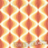 Orange Squeeze Pattern Wallpaper close up