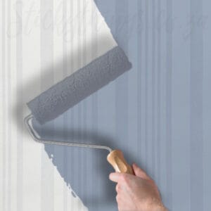 3D Embossed Stripe Wallpaper