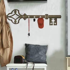 antique key wall sticker