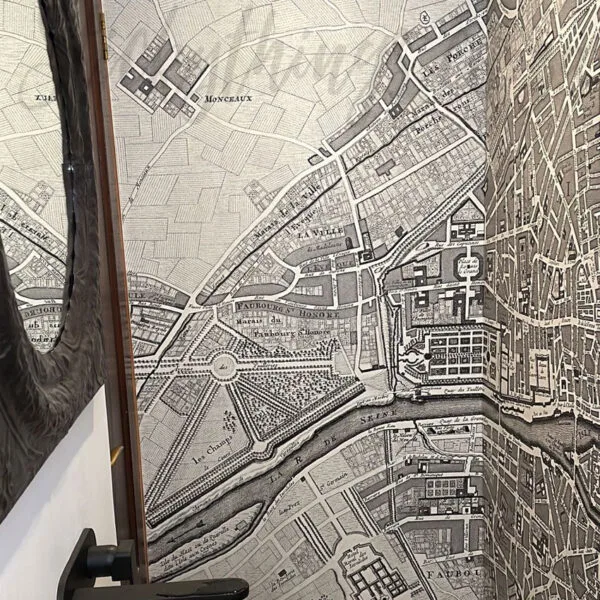Antique Paris Map Mural - Image 8