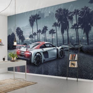 Audi R8 wall mural