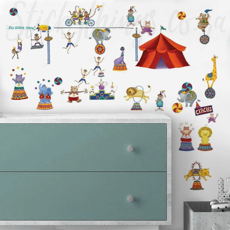 Big Top Circus Wall Stickers