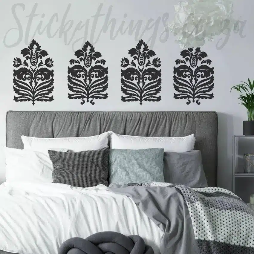 Wall Decals Headboard Hd Pictures Headboard Wall Stickers | Removable