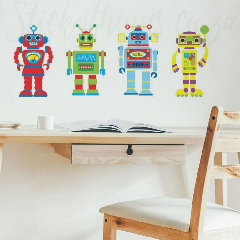 Build Your Own Robot Wall Stickers