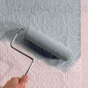 Classic Squares Paintable Wallpaper - Buckingham 3D Wallpaper