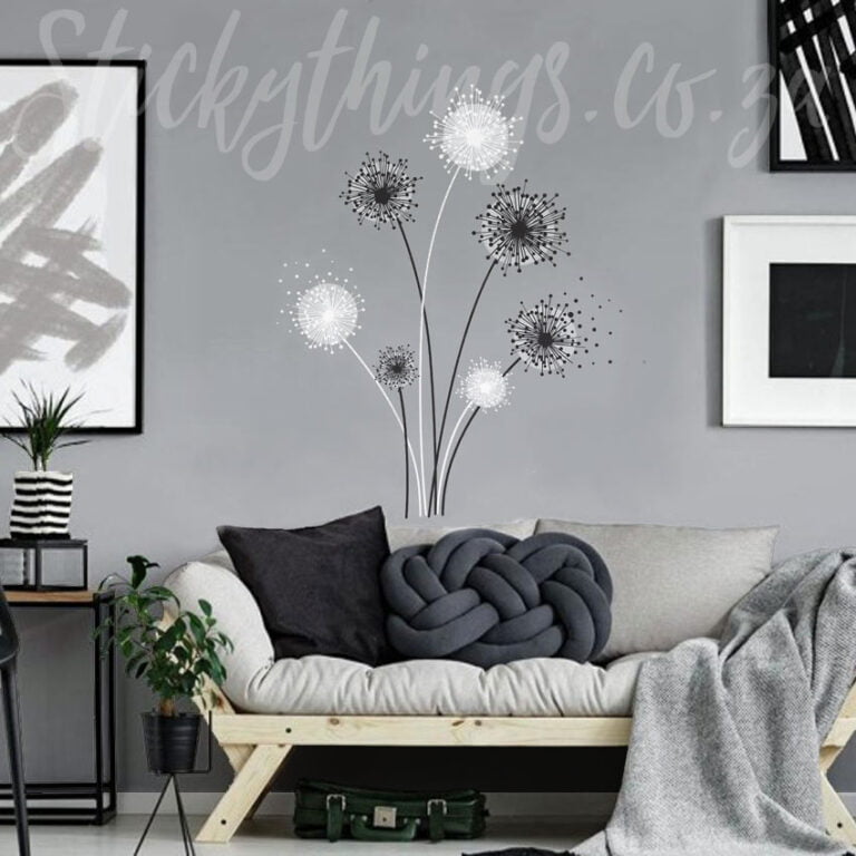 Dandelion Wall Art Decal