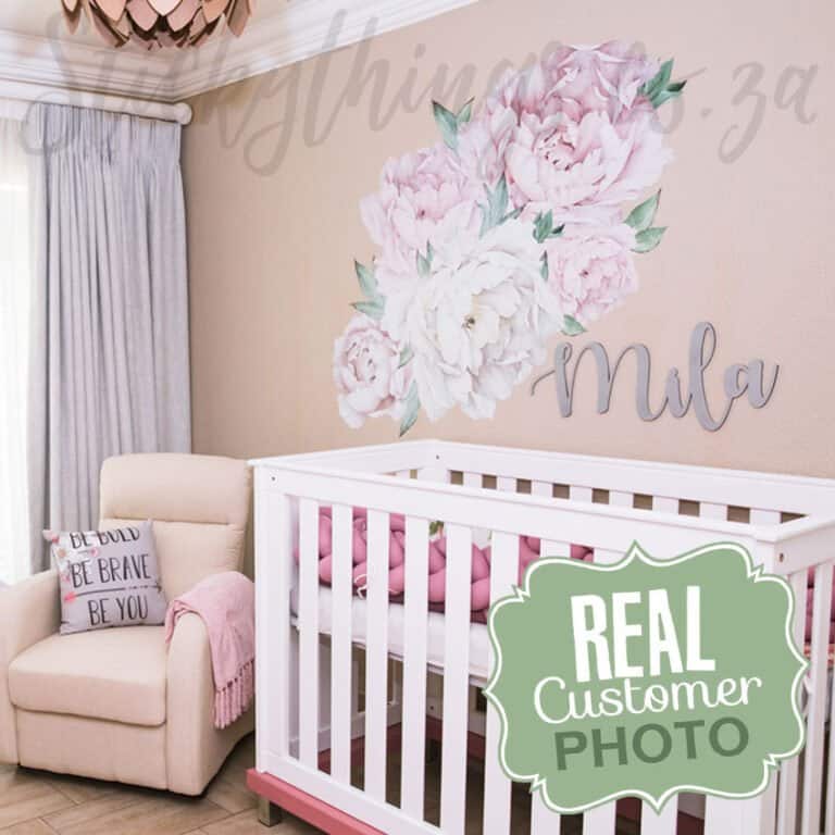 Giant Peony Wall Sticker