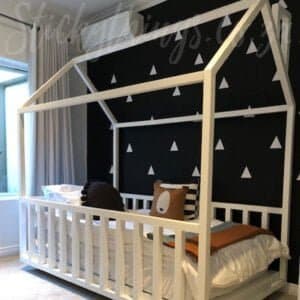 large triangle decal