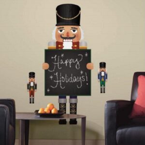 re-usable Christmas Nutcracker chalkboard