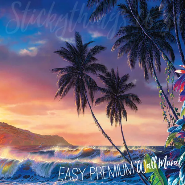 Hanna's Gate Wall Mural - Seashore Landscape Wallpaper Mural - Image 4