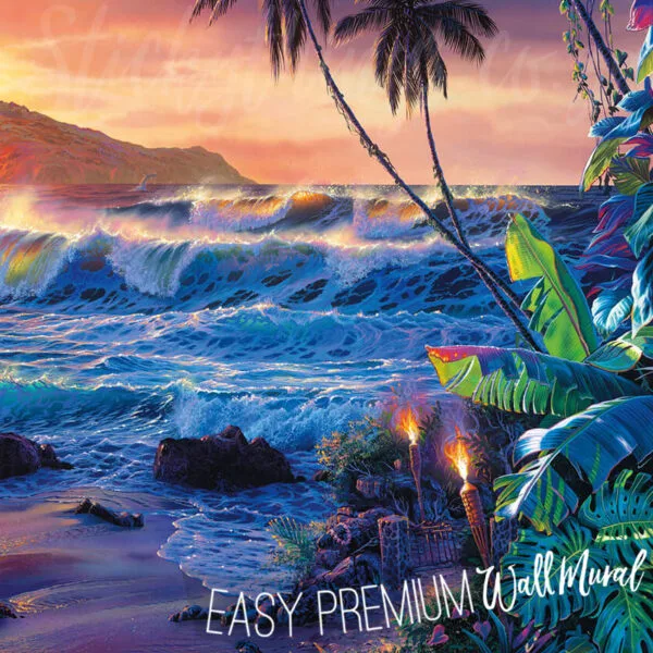 Hanna's Gate Wall Mural - Seashore Landscape Wallpaper Mural - Image 5