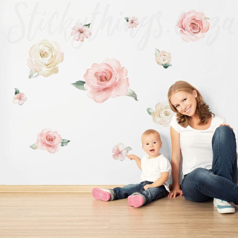 Rosanna floral wall decals