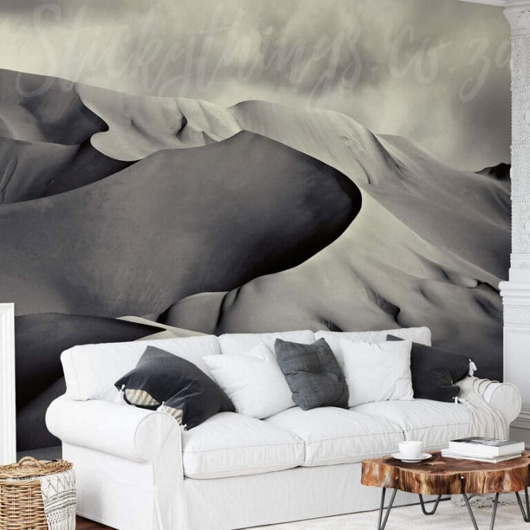 Sepia Desert Mural