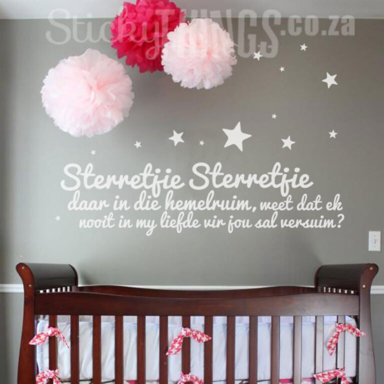 Sterretjie Sterretjie Afrikaans Plakker