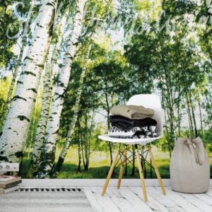 Sunshine Forest Wall Mural
