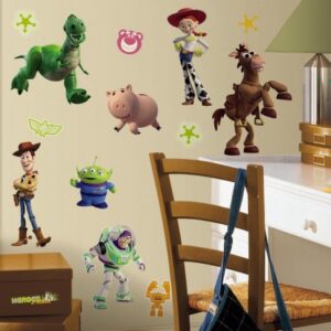 Glow in the Dark Toy Story Wall Stickers