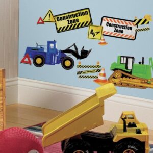 Construction Trucks Wall Decals