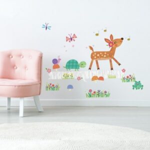 Woodland Forest Oh Deer Wall Decal animated