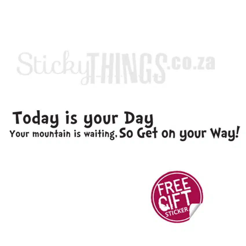 Oh! The Places You'll Go Decal Quote - Image 2