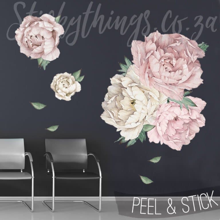 Giant Peony Wall Sticker