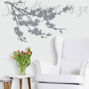 Grey Branch Wall Vinyl
