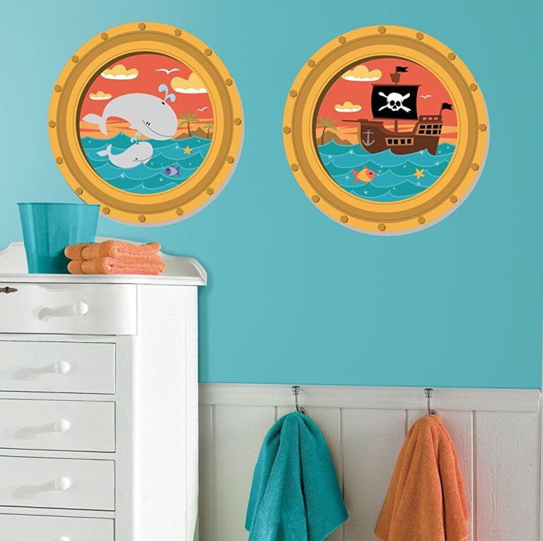 High Seas Window Wall Stickers