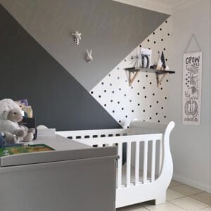 Peel and Stick 3cm Small Polka Dot Wall Stickers