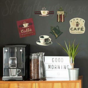 Coffee Wall Art Stickers