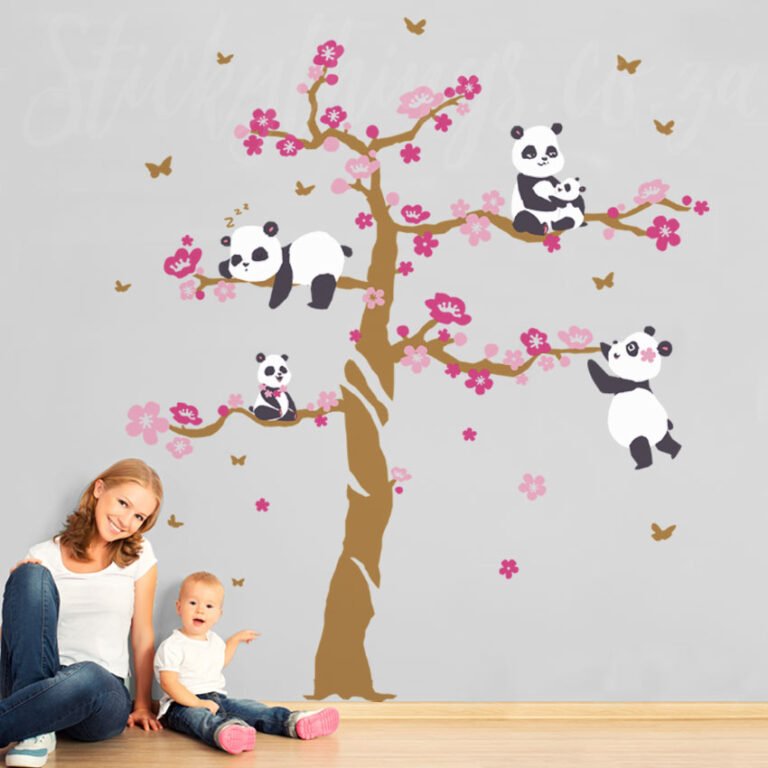 Panda Tree Wall Sticker