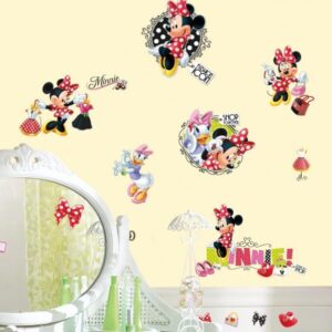 Disney Red Minnie Mouse Decals