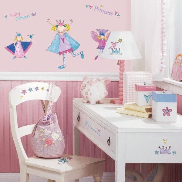 rmk1015scs fairy princess wall decals