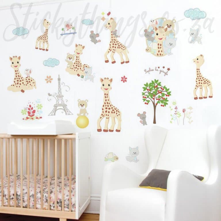 Sophie the Giraffe Wall Stickers