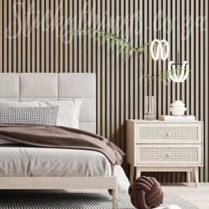 Imitation Wood Slat Panels