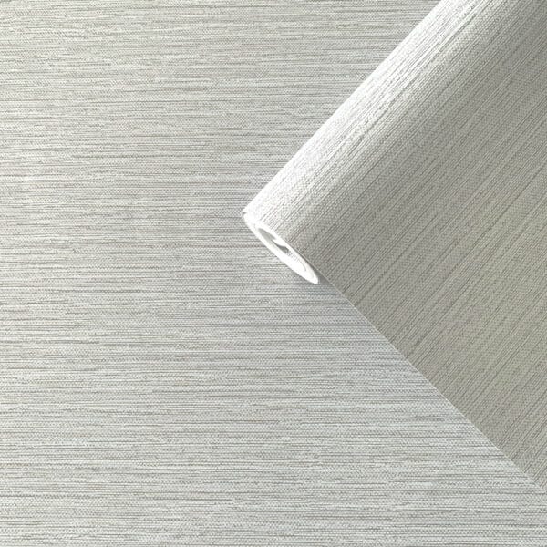 Cream Woven Textured Wallpaper Roll