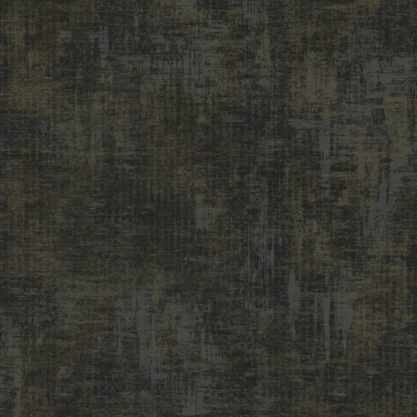Distressed Gold and Black Wallpaper Detail