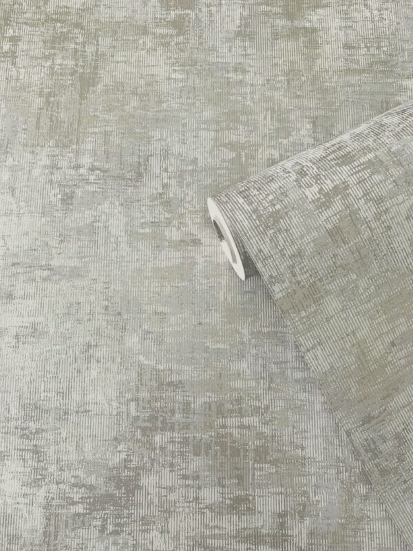 Beige Grey Mottled Wallpaper - Image 2